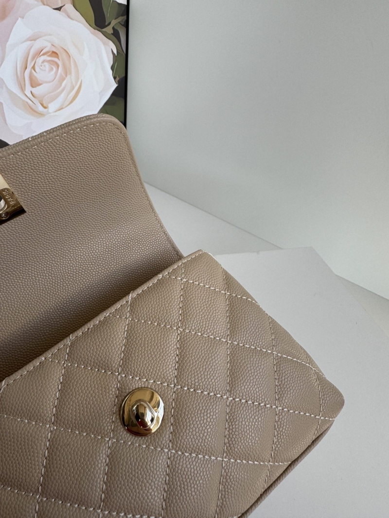 Ch**el top handle bags